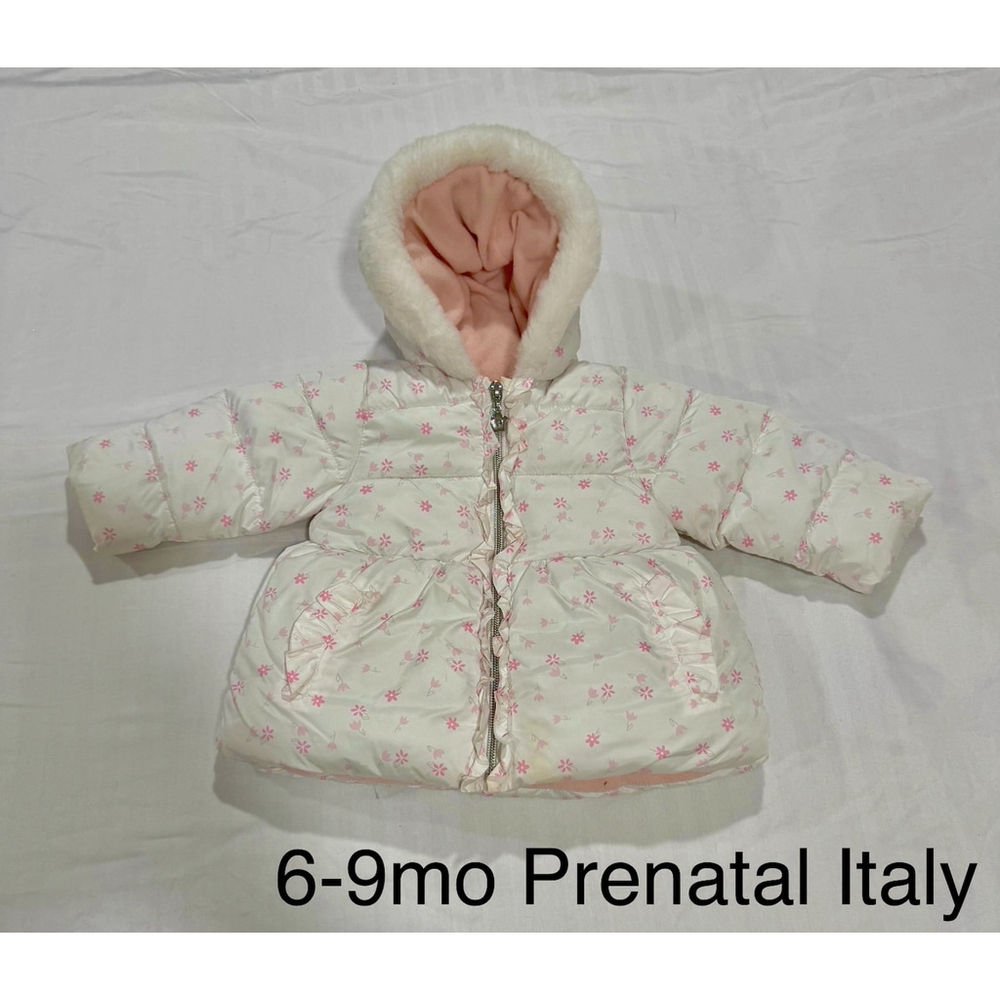 Baby Girl Bundle Winter Coats 6-9mo - Picture 3 of 4